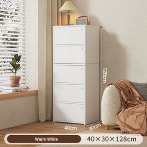 Commode à tiroirs nordique moderne, simple, durable, écologique, anti-poussière, facile à assembler, chambre à coucher et salon, armoire de rangement pour hôtel - Product Image 6