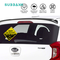Autocollant d'avertissement conducteur carré personnalisé en métal argenté sublimation de sécurité routière panneau de signalisation de sécurité routière plaque en aluminium vierge