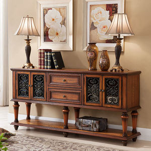 Mobile Consolle <span class=keywords><strong>Antico</strong></span> di Lusso in Legno Dipinto per Soggiorno, Camera da Letto, Sala da Pranzo, Hotel, Supermercato - Product Image 3