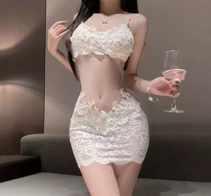 2025 Dames Elegante 2-delige Denim Broekpakken Ademend Wijde Pijpen Broekpakken Effen OL Mode Dames Nachtkleding Lingerie - Product Image 3