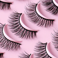 Maquillage : 7 paires de faux cils 3D en vison synthétique, naturels et volumineux, pour un volume spectaculaire, en vrac, extensions de cils longues