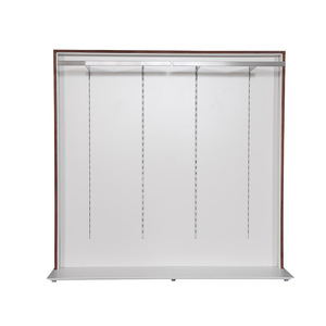 Heavy Duty Double Side Slatwall Cube Estantes de pie Expositor Display Bastidores de <span class=keywords><strong>ropa</strong></span> para tienda minorista - Product Image 2