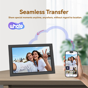 Fabricant OEM 10,1" écran tactile horloge cadre photo numérique avec vidéo 32 Go Android Wi-Fi - Product Image 4