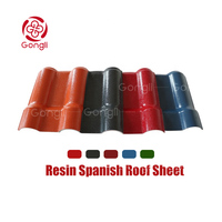 Muestra de Teja de Techo Corrugada para Talleres y Plantas, Teja de PVC Plástico UPVC, Techos con Superficie ASA, Tejas Lisas de PVC