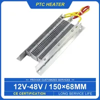 Élément chauffant à air chauffant PTC 800W AC DC 24V 36V 48V 60V porte-ruban conducteur 150*68*18mm pour brûleur d'encens