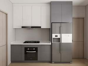 Kitchen Cabinet Designs for <b>Small</b> Kitchens High Gloss for <b>Small</b> Apartments - Product Image 2