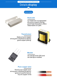 600 Wát năng lượng mặt trời sửa đổi Sine Wave VFD chuyển đổi 12V 220V DC để AC <span class=keywords><strong>Power</strong></span> <span class=keywords><strong>Inverter</strong></span> Đối với trang chủ sử dụng 50/60Hz tần số đầu ra - Product Image 2