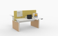 Table de bureau intelligente électrique moderne personnalisée bureau motorisé debout réglable en hauteur avec fonction assis-debout meubles en métal