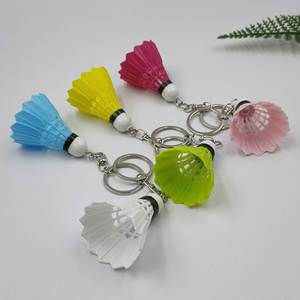 Simulated Hot Badminton Keychain Pendant <b>Bag</b> Pendant Sports Meeting Souvenir Street Stall Small Gift - Product Image 3