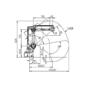 Cobot <span class=keywords><strong>C</strong></span>ông Nghiệp Robot <span class=keywords><strong>Arm</strong></span> SF25-K1760 4 Trụ<span class=keywords><strong>c</strong></span> Robot Với Tải Trọng 25Kg Đượ<span class=keywords><strong>c</strong></span> Sử Dụng Để Xử Lý Robot - Product Image 2
