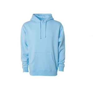 Sudadera con Capucha de Algodón Ecológico de Alta Calidad, Hombros Caídos, Corte Regular, 370g, Felpa, Tinte Liso, Otoño, Sudadera para Hombre, Personalizable - Product Image 5