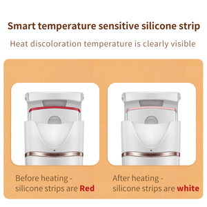 Rechargeable Long Lasting Naturally Eyelashes Electric <b>Heated</b> Eyelash Curler for Makeup Lash Lift Kit - Product Image 2