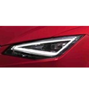 Cubierta de lente de faro cubierta de faros sistema de iluminación automático 20-22 años faro delantero de coche accesorios de coche para Seat <span class=keywords><strong>Ibiza</strong></span> - Product Image 2