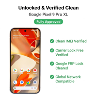 Smartphone Google Pixel 9 Pro XL reconditionné en usine, débloqué d'origine, téléphone portable d'occasion, qualité AA+, téléphones portables remis à neuf
