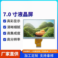 Écran LCD couleur TFT de 7,0 pouces/tablette numérique/affichage vidéo de sécurité