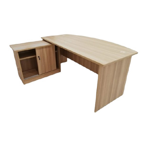 6 Feet Manager Office Desk Durable Wooden Office Furniture For Professional And Corporate Use - Product Image 2
