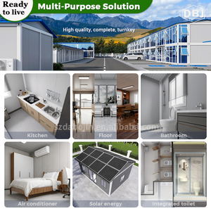 Casa Contenedor Europea de Lujo de 40 pies, Estructura de Acero, Villa Modular Prefabricada Móvil con Ventana Grande para Uso Hotelero - Product Image 5