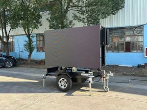 Ngoài trời LED Trailer 8x5.3ft cả hai mặt màn hình hiển thị LED với im lặng Máy phát điện cắm 2 tùy chọn - Product Image 3