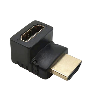 <span class=keywords><strong>Adaptateur</strong></span> HD à angle droit 90/270 degrés mâle vers femelle, convertisseur coudé – Approvisionnement direct - Product Image 3