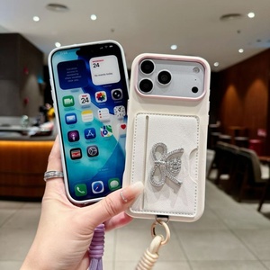 Portefeuille multifonctionnel avec porte-cartes coulissant et cordon de poignet coloré détachable, étui de téléphone antichute et antichoc pour Vivo V70 FE-5G - Product Image 3