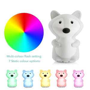 Amplificateurs d'équipement de sonorisation sans fil portables Machine à bruit blanc Silicone <span class=keywords><strong>Fox</strong></span> LED veilleuse pour le cinéma à domicile intelligent de bureau à domicile - Product Image 4