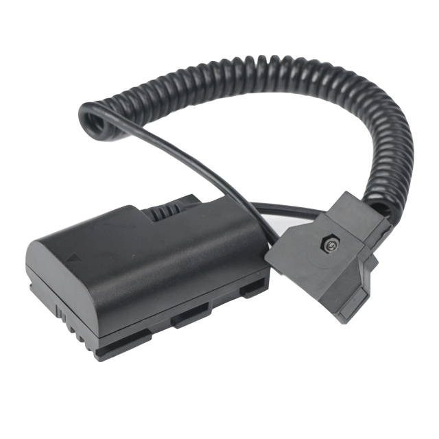Decoded Digital Dummy Battery LP-E6,D-tap Connector  for Canon R5 R5C R6 5DII 5DIII 5DIV 6D 6DII 70D 7D 7DII  Camera