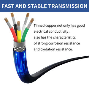 Cable de Altavoz Zhong Hua Jiang UL2464 20AWG 20/5 de 5 Núcleos, Cable Blindado CNC para Máquina CNC, Husillo VFD CNC, Impresora 3D - Product Image 4