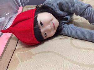 Bonnet personnalisé rouge à couronne pointue, texture tricotée, doux, extensible, chaud, amusant, mignon, pour couples, mode urbaine, quotidien, extérieur, voyage, hiver - Product Image 6