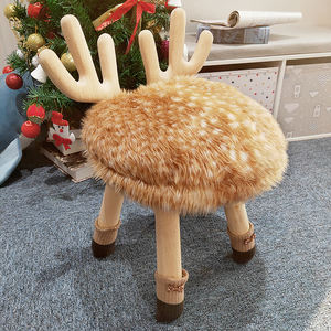 HStex Modern tasarım hayvan komik osmanlı ayak taburesi çocuklar ve çocuklar için unicorn hayvan şekli osmanlı - Product Image 6