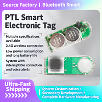 Étiquette électronique intelligente PTL, type bouton, avec localisation audio-visuelle, pour système de gestion d'entrepôt intelligent, Chine