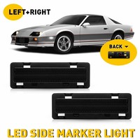   2x Feux latéraux avant à LED fumés pour Chevrolet Camaro Pontiac Firebird 1982-92
