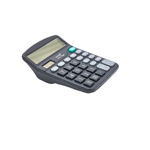 <span class=keywords><strong>Calculadora</strong></span> Electrónica <span class=keywords><strong>de</strong></span> Energía Dual Clásica Simple Negra <span class=keywords><strong>de</strong></span> 12 Dígitos 837 - Product Image 1