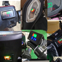 Indicateur de capacité de batterie LED 12V 24V 36V 48V 60V, voltmètre, testeur de tension numérique pour affichage du niveau de charge de la batterie de voiture M119