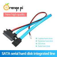 Modul Elektronik Orange Pi SATA Line dengan Kabel Daya Terintegrasi untuk Hard Disk Serial Dimensi 10x10x10 Sederhana Mudah Digunakan