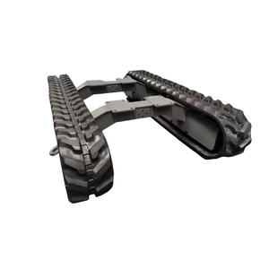 Усиленная резиновая гусеничная ходовая система для компактных экскаваторов, буровых установок повышенной устойчивости - Product Image 2