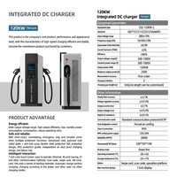 Station de recharge ultra-rapide pour véhicules électriques 40-600 kW, CCS2 Combo 2 OCPP 1.6 IP55, double connecteur, commerciale, publique, pour le Moyen-Orient, IK10 extérieur