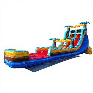 Tobogán Acuático Inflable Gigante Comercial para Exteriores con Protección UV, Certificado CE, Precio de Fábrica, para Adultos, con 2 Años de Garantía - Product Image 1