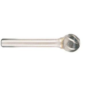 Broca de punta esférica de aluminio con forma de Kud 628376000 para accesorios de amoladora recta - Product Image 1