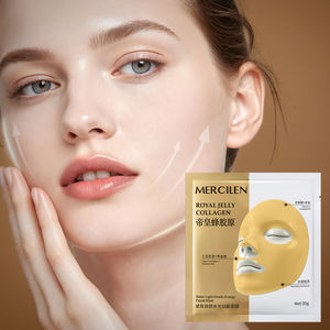 MERCILEN Colágeno Real Overnight Máscara De Colágeno <span class=keywords><strong>Facial</strong></span> Poro Minimizando Anti Envelhecimento Cristal Hidratante Clareamento Máscara De Colágeno - Product Image 5