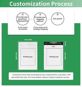 Bolsas de Correo Personalizadas con Logotipo, Solubles, Ecológicas, Recicladas, para Envíos de Ropa, Sobres de Embalaje, Bolsas de Poliéster - Product Image 6