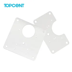 Cabinet Hinge Repair Plate Kit with Hole and Screws Stainless Concealed Kitchen Cupboard Hinge Repair Brackets