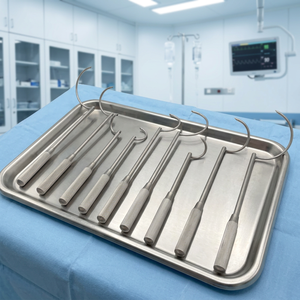 1 pièce – Dispositif manuel de guidage de fil en acier inoxydable Satinsky pour la chirurgie orthopédique et traumatologique - Product Image 2
