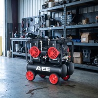 Compresseur d'air sans huile AEE Factory 45L 220 V/50HZ 5.5HP avec fil d'aluminium 1.0MPA 2850RPM pour le sablage