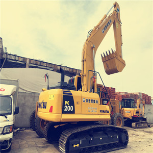 Machine d'excavatrice Komatsu d'occasion originale 20 tonnes Digger Escavadora PC200 PC200-6 PC200-8 excavatrices japonaises de bonne qualité - Product Image 1