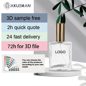 30ml 50ml custom cosmetic sticker <b>perfume</b> glass bottle logo label - Product Image 5