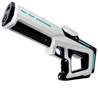 Pistolet à eau électrique automatique à aspiration pour piscine, jouet en plastique, pistolet à eau puissant et étanche pour enfants