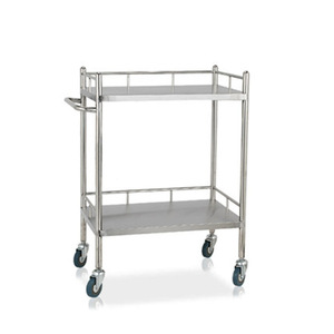 Carrito de acero inoxidable para cuidado médico Dingrui, carrito multifunción para instrumentos de hospital con cajón y cubeta para uso clínico. - Product Image 2