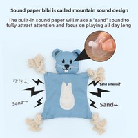 Jouet pour chien en forme d'animal couleur macaron écologique Style de dessin animé mignon jouet de couinement pour animaux de compagnie fournitures pour animaux de compagnie résistantes aux morsures et durables