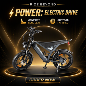 Bicicleta Eléctrica Premium de Aluminio con Llantas Gruesas de 24 Pulgadas, Suspensión Completa para Nieve, Playa y Arena, para Hombres y Mujeres - BE085 BE085 2000W y 4000W Doble Motor - Product Image 2