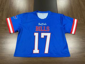 Magliette Personalizzate per Allenamento Squadra di Football Americano Unisex Top Corto Sublimato Maglia a Rete Nazionale <span class=keywords><strong>T</strong></span>-<span class=keywords><strong>Shirt</strong></span> Oversize - Product Image 6